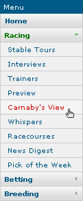 [Mouseover Carnaby's View menu item]
